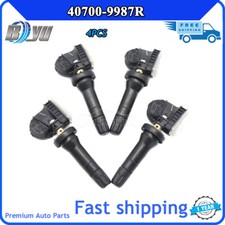 40700-9987R TPMS Tire Pressure Monitor Sensor For Renault Captur Clio 433MHZ 4PC