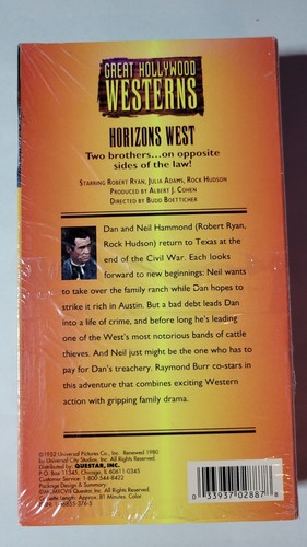 Questar Great Hollywood Westerns VHS - Picture 2 of 2