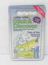 Stick  Discover Tale of the Unicorn Adventure Kit w/ Reusable Stickers BIN N