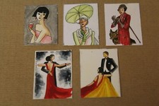  DOLLS HOUSE MINIATURE  = Prints Of Original Artwork = Art Deco