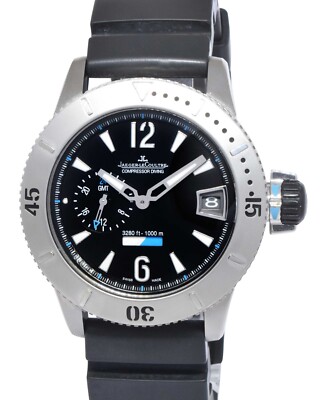 Jaeger Lecoultre Master Compressor Diving GMT Titanium Mens