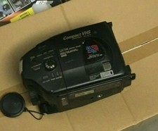 JVC GR-AX75 VideoMovie Compact VHS Video Recorder Camera / Camcorder, Black VTG