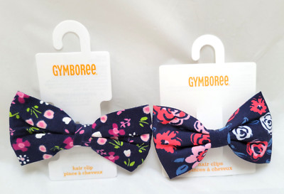 NWT Gymboree Girl's Growing Flowers Hair Clips Clothing Line December