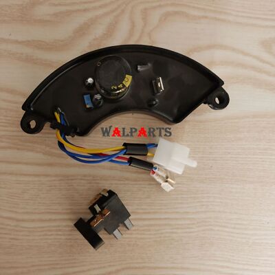 AVR Voltage Regulator For A iPower SUA12000E 12000 Watts Generator Carbon Brush