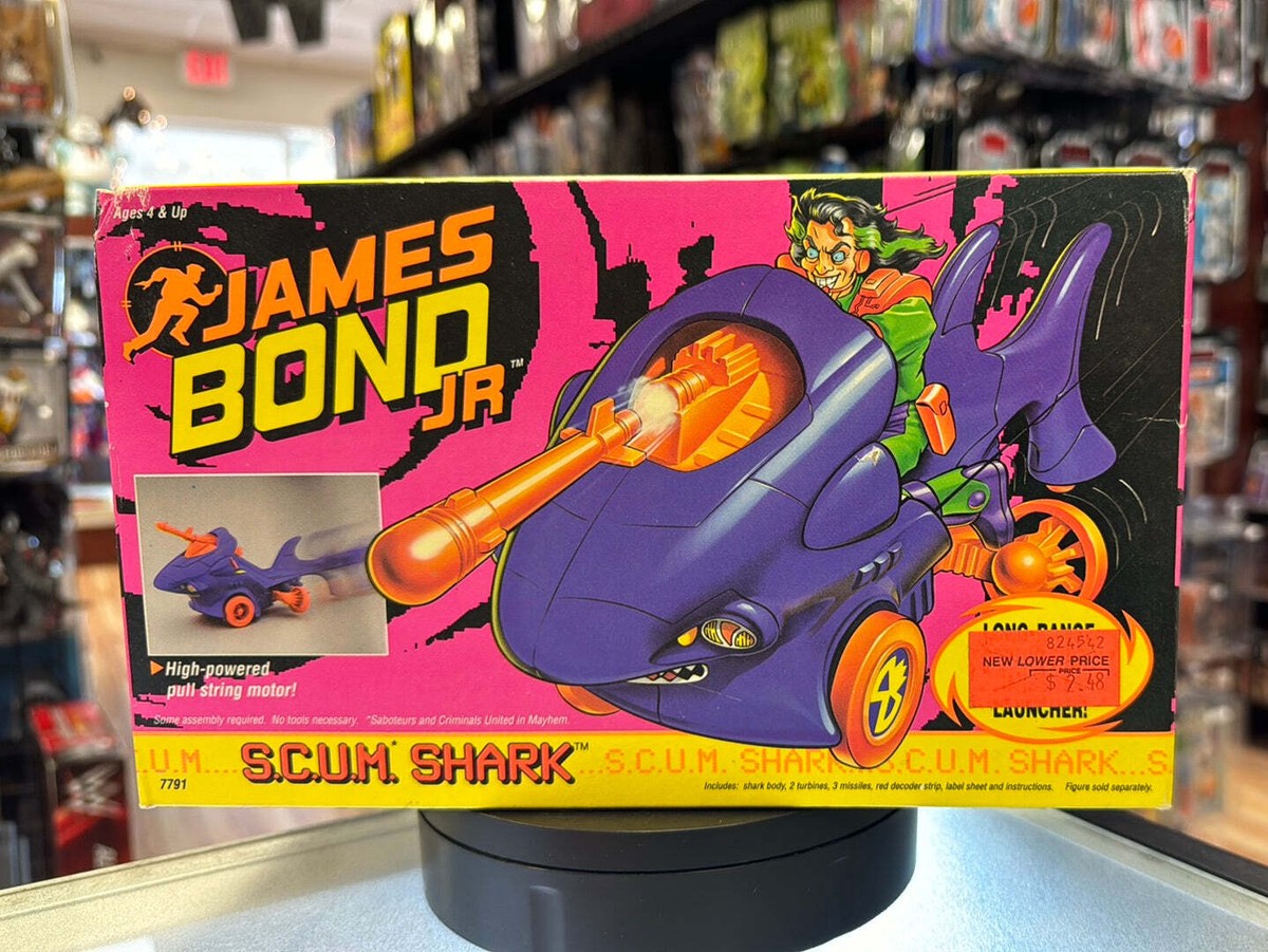 Scum Shark (Vintage James Bond Jr, Hasbro) SEALED | eBay
