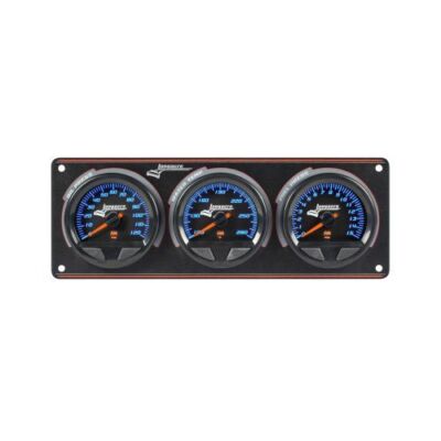 Longacre 52-44562 SMi Elite Waterproof Gauge Panel 3 Gauge - 15psi NEW