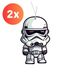 2x STORMTROOPER Duftbaum / Lufterfrischer Aut...
