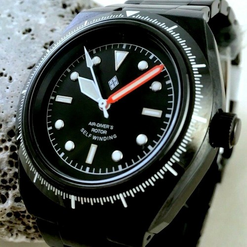 Mod Seiko Field milsub Diver PILOT PVD 