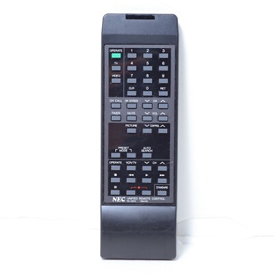 NEC RC-1067E Unified TV Remote Control Genuine TESTED & Cleaned in Good 