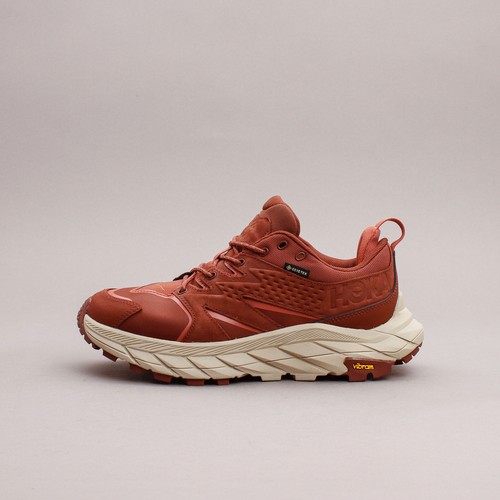 Hoka One One Anacapa Low GTX GoreTex Cherry Women Hiking Shoes New