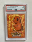 1999 Topps Pokemon Movie Edition Blue Logo Charmander #4 E4 PSA 9