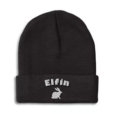 Beanies for Men Elfin Winter Hats for Women Acrylic Skull Cap 1 Size