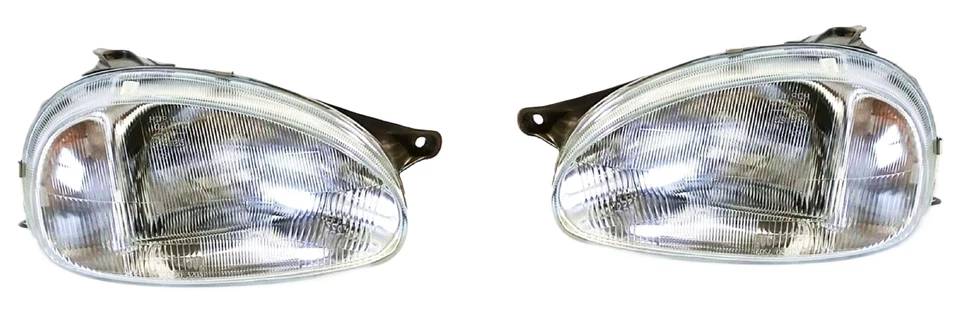 TYC 2x FEU PHARE AVANT GAUCHE DROITE H4 pour OPEL CORSA B 1993-2000 Ele