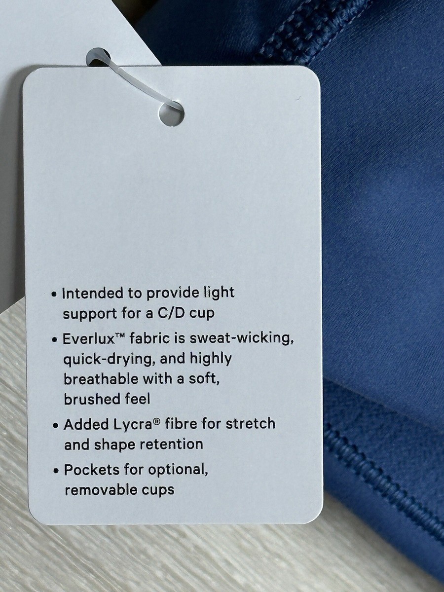 Lululemon パッド一体型ブラ Lululemon パッド一体型ブラ Lululemon Boob Wired Bra - Black