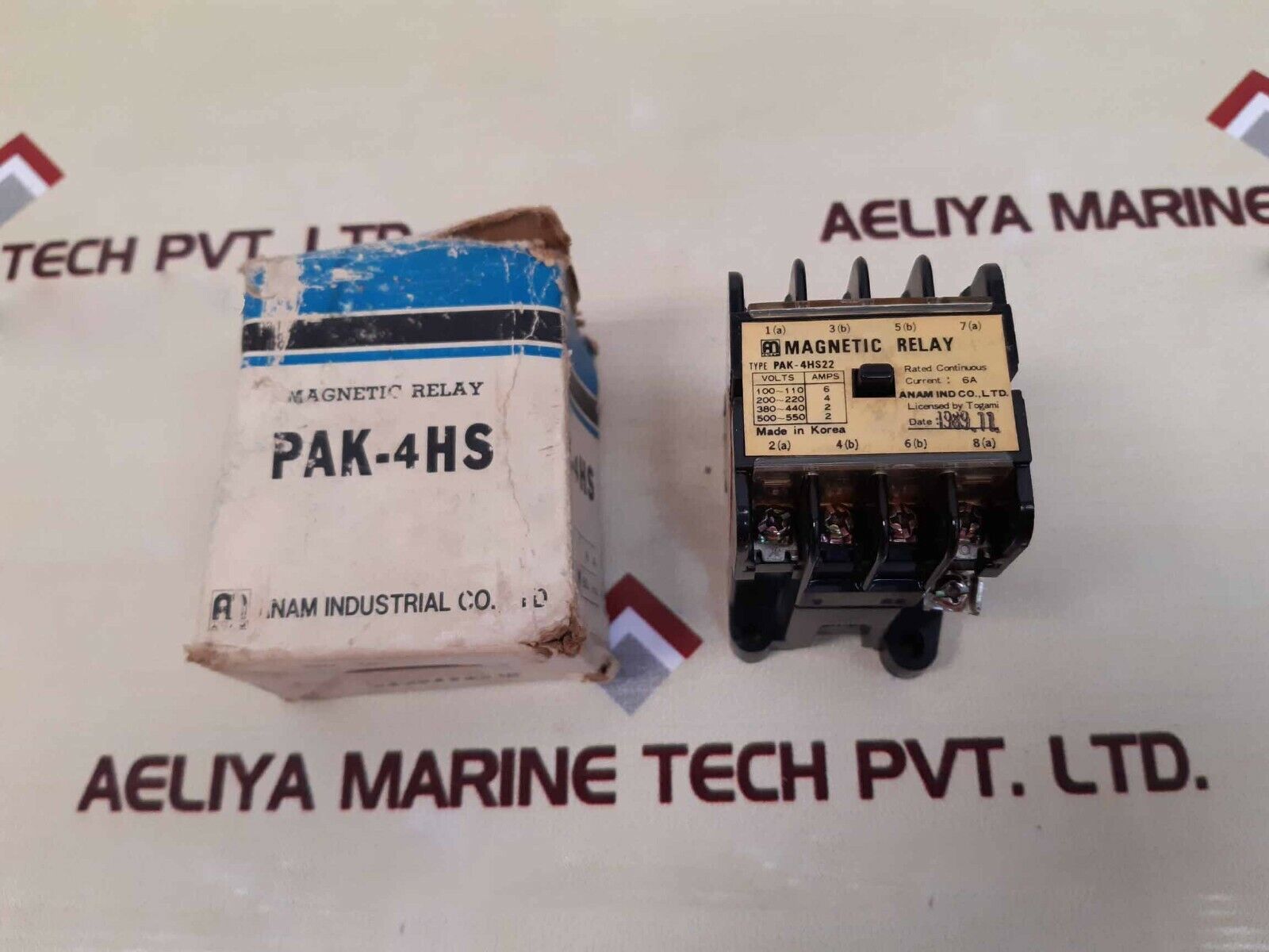 Anam pak-4hs22 magnetic relay