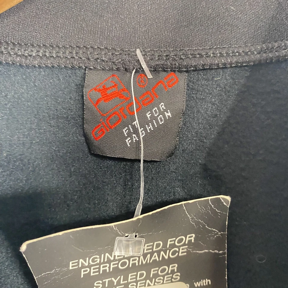 Giordana Womens Ten Piermont Bicycle Full Zip Jacket sz L NWT Black Activewear - Image 4 of 4