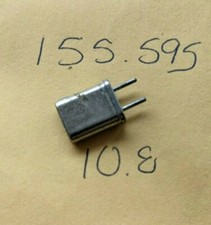 Vintage Scanner Radio Crystal - 155.595 MHz / 10.8 iF / HC-25/U