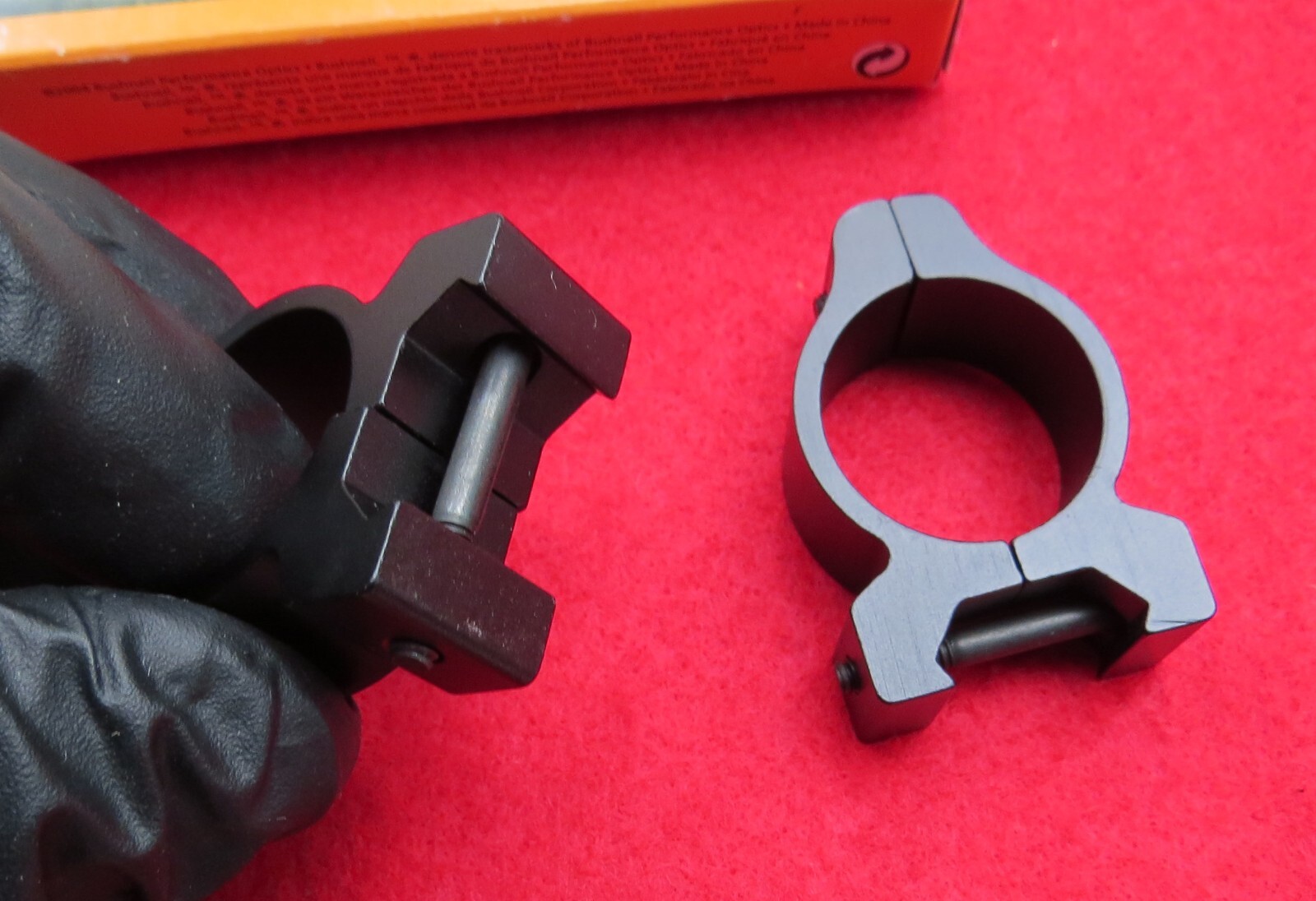 Bushnell 1inch Scope Rings Pair oneinch Riflescope Mount Rifle eBay