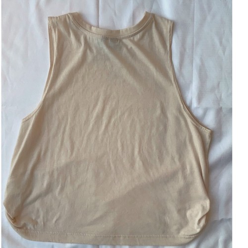 Adidas XL Girl's 16-18 Tan Athletic Tank Top Sleeveless Activewear Kids Large - Picture 3 of 3
