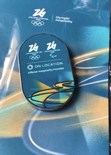  Olympic pin Hospitality Provider Milano Cortina 2026  On Location sealed pack