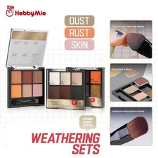 Hobby Mio: Weathering Sets - Dust | Chipping & Rust | Skin - Set A : B : C