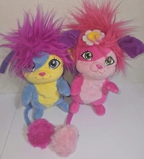 Popples Bubbles And LuLu Plush Bundle Stuffed Animal Toy Spin Master  9"
