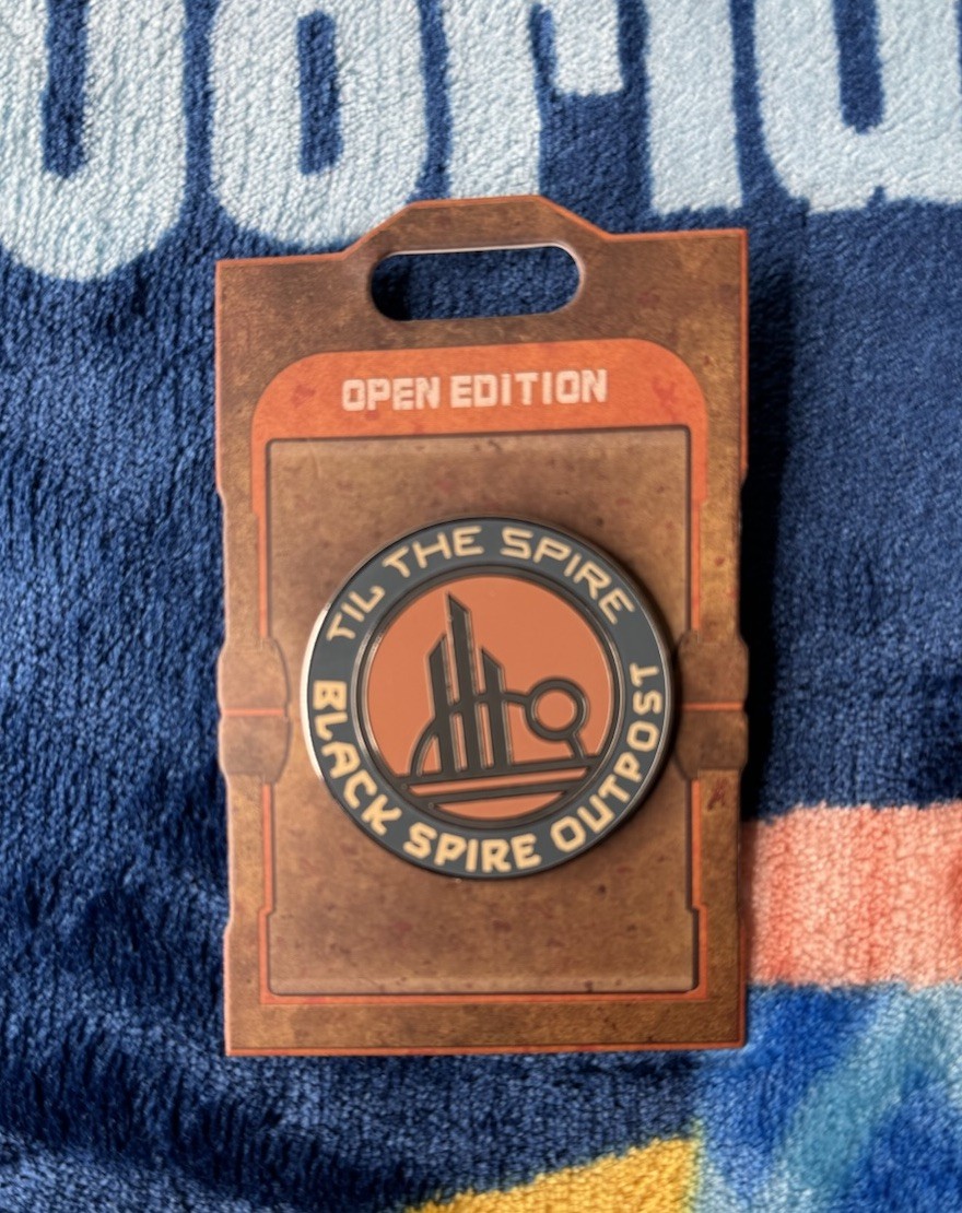 NEW Disney Star Wars Galaxy’s Edge “Til The Spire” Black Spire Outpost Pin
