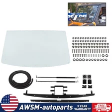 New Clear Flip Windshield For 2014-UP Polaris Ranger 570 XP 1000/900 Crew 13-UP