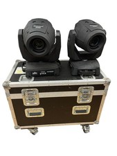 Chauvet Intimidator Spot 350 Moving Head Lights x 2 + Flight Case