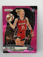 2024 Panini Prizm WNBA - Julie Vanloo #42 Pink Velocity Prizm /79 (RC)