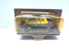 Fiat 124 Spider 2000 Nero 1979 - Spider & Cabrio 1/43 DeAgostini