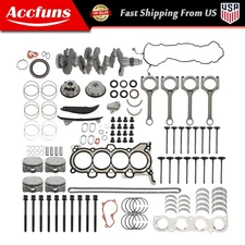G4NA 2.0L Engine Overhaul Rebuild Kit Crankshaft Rod Timing For Hyundai Kia