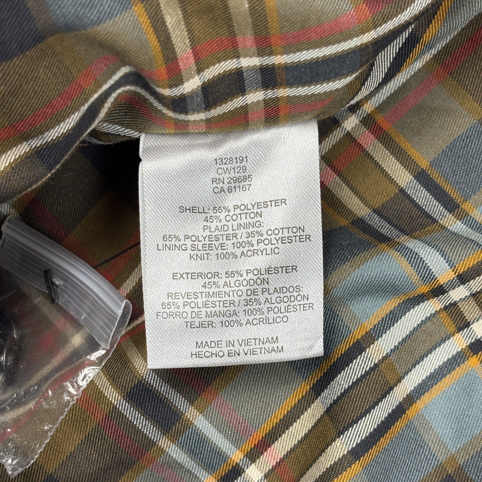 Pendleton Rain Trail Jacket Women’s Small Hidden … - image 9