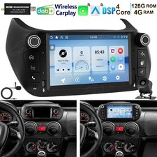 DAB 4+128G Android CarPlay 7" Autoradio Für Fiat Fiorino Qubo Citroen Nemo 08-17