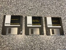 Lot of three Amiga Collection Disks for Commodore Amiga