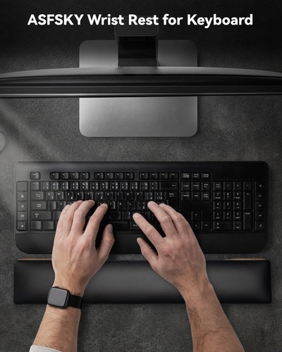 Non-Slip Ergonomic Wrist Rest - Premium Memory Foam for Long Gaming Sessions - 第 9/9 張圖片