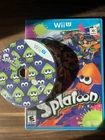 Nintendo Wii U Splatoon 2015 Video Game, Tested Working