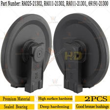 2pcs Front Idler for Kubota K008 K008-3 K008-5 KX008-3 KX008-5 U10-3 U10-5