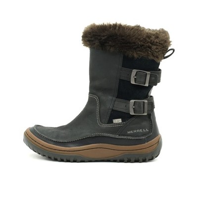 Merrell Damen Performance Footwear Stiefel Schwarz Mittel Winterstiefel EU 38,5