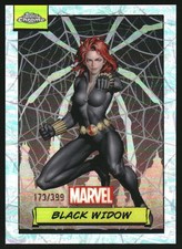 2024 Topps Chrome UK Marvel Spider Web Refractors #44 Black Widow /399