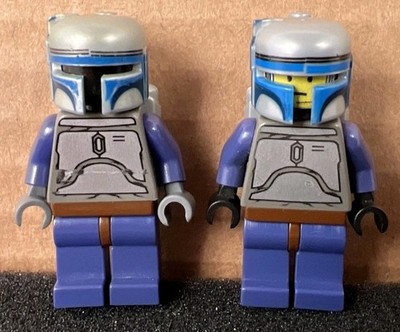 Two Jango Fett LEGO Minifigures Star Wars 7153 Jango Fett s Slave 1 *Read*