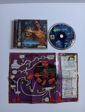 Shadow Man Sony PlayStation 1, 1999 Black Label TESTED & COMPLETE W/ Map, Manual