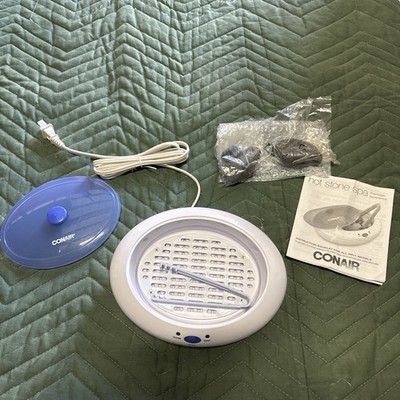 Conair Hot Stone Spa Massage Experience New Open Box, Stones, Tongs & Manual