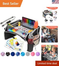 Kids Travel Tray for Car - Car Seat Tray/Table for Kids Travel, Roadtrip Acti...