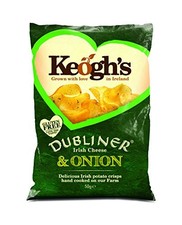 Keogh's Dubliner Irish Cheese & Onion Potato Crisps 125 g