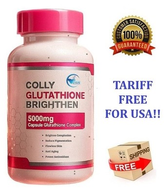 Phyto Colly Glutathione Brighten Skin 5000mg Anti-Aging Potent Antioxidant NEW