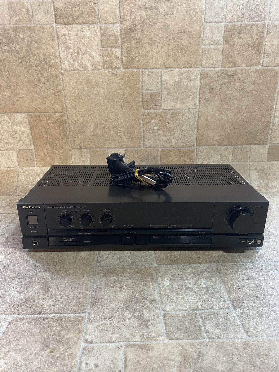 Technics SU-600 Stereo Amplifier-technics Integrated Technics SU-600 Stereo Amplifier-technics Integrated
