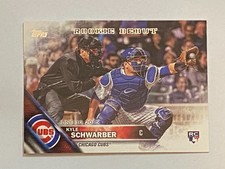 Kyle Schwarber 2016 Topps Update #US138, Rookie, Cubs