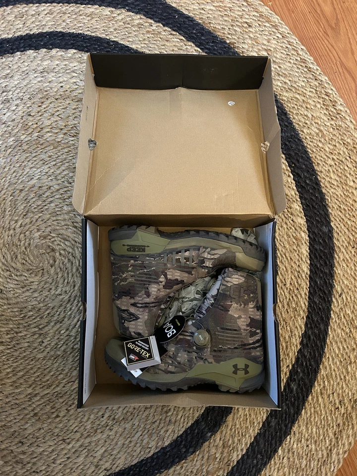 Under Armour Barren CH1 Goretex Camo Hunting Boots-12 - Image 2 of 3