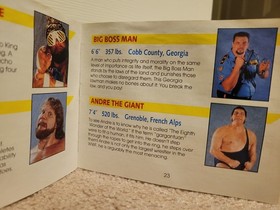 WWF Wrestlemania Challenge Nintendo NES Instruction Manual Ships SAME day